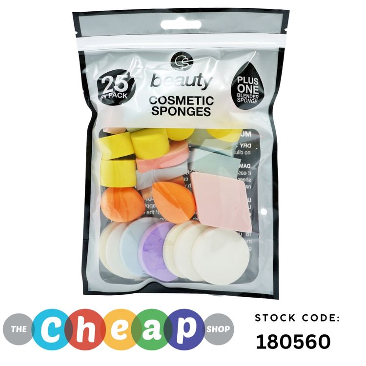 Cosmetic Sponges Pack - 180560